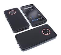 foto-kontor Coque Compatible avec Gigaset GX4 Housse pour Smartphone Étui en Caoutchouc TPU Noir