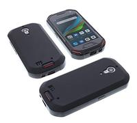 foto-kontor Coque Compatible avec Unihertz Atom XL Housse pour Smartphone Étui en Caoutchouc TPU Noir