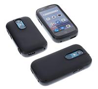 foto-kontor Coque Compatible avec Unihertz Jelly 2 Housse pour Smartphone Étui en Caoutchouc TPU Noir
