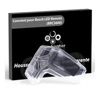 foto-kontor Coque de protection compatible avec Bosch LED Remote (BRC3600) - Unité de commande transparente - Pour vélo électrique - Accessoire de protection contre l'eau et la saleté - Transparent