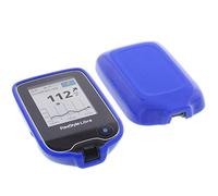 foto-kontor Étui Compatible avec Abbott Freestyle Libre 2 Sac Protection TPU en Caoutchouc Bleu