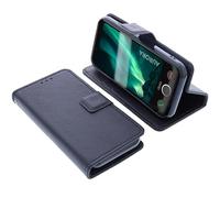 foto-kontor Étui Compatible avec Doro Aurora A10 Protection Book Style Case Housse Portefeuille pour téléphone Smartphone Coque à Rabat Support Pochette Noir