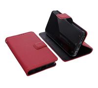 foto-kontor Étui Compatible avec Emporia Smart 7 Lite / 7 Mini / ME7 Protection Book Style Case Housse Portefeuille pour téléphone Smartphone Coque à Rabat Support Pochette Rouge