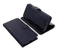 foto-kontor Étui Compatible avec Fairphone 6 Protection Book Style Case Housse Portefeuille pour téléphone Smartphone Coque à Rabat Support Pochette Noir