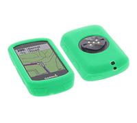 foto-kontor Étui Compatible avec Garmin Edge 530 Housse de Protection Silicone Verte