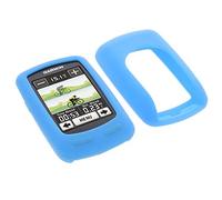 foto-kontor Étui Compatible avec Garmin Edge 800 Edge 810 Housse de Protection Silicone Bleue