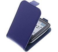 foto-kontor Étui de Protection Bleu Compatible avec Abbott Freestyle Libre 2 Flip Style