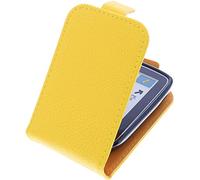 foto-kontor Étui de Protection Jaune Compatible avec Abbott Freestyle Libre 2 Flip Style