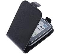 foto-kontor Étui de Protection Noir Compatible avec Abbott Freestyle Libre 3 Flip Style