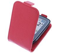 foto-kontor Étui de Protection Rouge Compatible avec Abbott Freestyle Libre 3 Flip Style
