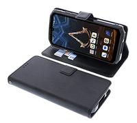 foto-kontor Housse Compatible avec Doogee S99 Style Livre Noir Coque de Protection Portefeuille