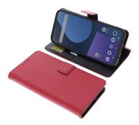 foto-kontor Housse Compatible avec Fairphone 5 Style Livre Rouge Coque de Protection Portefeuille