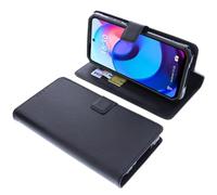 foto-kontor Housse Compatible avec Oukitel WP27 Style Livre Noir Coque de Protection Portefeuille