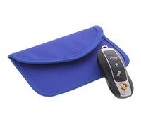 foto-kontor Housse de Protection Bleue Contre Les Ondes pour Les clés Keyless Entry Open Go Protection Contre Le vol Aucune Interception du Signal XL