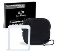 foto-kontor Housse de protection compatible avec Bosch Intuvia 100 (BHU3200) e-bike protection d'écran transparente contre l'eau et la boue set Pedelec housse transparente étanche accessoires anti-ray