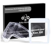 foto-kontor Housses de Protection en Set de 2 compatibles avec Bosch Kiox 300 (BHU3600) et Bosch LED Remote (BRC3600) Coque Transparente pour écran et unité de contrôle de vélo électrique