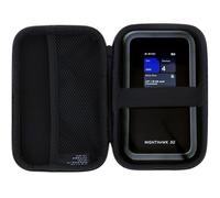 foto-kontor Sac Compatible avec NETGEAR Nighthawk M7 Mini Routeur WiFi de Poche sans Fil de Voyage Housse de Protection Étui Antichoc étanche Accessoire Noir