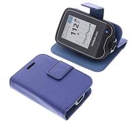 foto-kontor Sac pour Livre de Protection Compatible avec Abbott Freestyle Libre 1 Book Style Bleu Etui