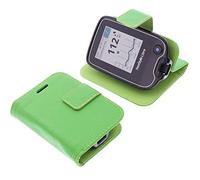 foto-kontor Sac pour Livre de Protection Compatible avec Abbott Freestyle Libre 1 Book Style Vert Etui