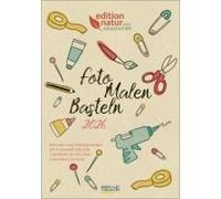 Foto-Malen-Basteln Bastelkalender A4 Graspapier 2026