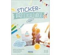 Foto-Malen-Basteln Bastelkalender Mit Stickern 2026