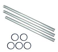 Fotoconic 3 m/3 m Barre Tube en métal pour électrique, manuel Studio Roller Système de support de fond
