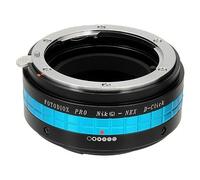 Fotodiox 10-LA-Nik-NEX-P Adaptateur de monture d'objectif pour Nikkor à Sony Alpha NEX