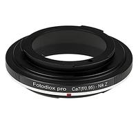 Fotodiox Adaptateur de Monture d'objectif Pro Compatible avec Objectif télémètre 50 mm f/0,95 Cn7/7s sur appareils Photo Nikon Z-Mount sans Miroir