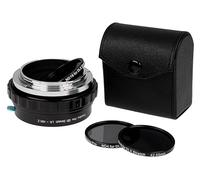 Fotodiox DLX Adaptateur d'objectif extensible compatible avec objectif Leica R SLR vers appareils photo sans miroir Nikon Z Mount avec macro focalisation hélicoïde et filtres magnétiques