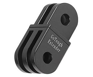Fotodiox GT-Extdr-Black Pro GoTough Extender Bras d'Extension en Aluminium pour GoPro Hero HD/1/2/3/3+/4 20 mm Noir Métal