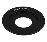 Fotodiox Lens Mount Adapter Compatible with C-Mount CCTV/Cine Lenses to Nikon F-Mount Cameras