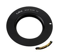 Fotodiox Lens Mount Adapter Compatible with M42 Type 2 Screw Mount SLR Lens on Canon EOS (EF, EF-S) Mount D/SLR Camera Body - with Gen10 Focus Confirmation Chip