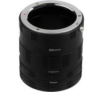 Fotodiox Pro Automatic Macro Extension Tube Set Compatible with Sony E-Mount Cameras - for Extreme Macro Photography