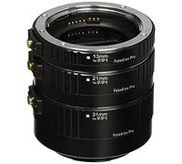 Fotodiox Pro 3-Piece Automatic Macro Extension Tube Compatible with Canon EOS EF/EF-S Cameras