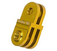 Fotodiox Pro GoTough Extender Bras d'Extension en Aluminium pour GoPro Hero HD/1/2/3/3+/4 20 mm Or Métal
