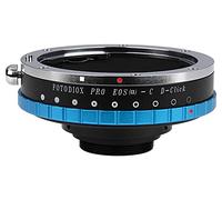 Fotodiox Pro Iris Lens Mount Adapter Compatible with Canon EOS EF Lenses to C-Mount Cameras