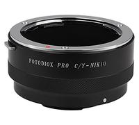 Fotodiox Pro Lens Mount Adapter Compatible with Contax/Yashica (CY) Lenses on Nikon 1-Mount Cameras