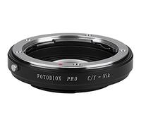 Fotodiox Pro Lens Mount Adapter Compatible with Contax/Yashica (CY) Lenses on Nikon F-Mount Cameras