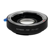 Fotodiox Pro Lens Mount Adapter Compatible with Fuji Fujica X-Mount 35mm (FX35) SLR Lens on Canon EOS (EF, EF-S) Mount D/SLR Camera Body - with Gen10 Focus Confirmation Chip