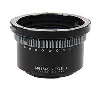 Fotodiox Pro Lens Mount Adapter Compatible with Mamiya 645 (M645) Mount AF/AF-D Lenses on Canon RF-Mount Camera