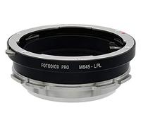 Fotodiox Pro Lens Mount Adapter Compatible with Mamiya 645 MF Lenses on Arri LPL (Large Positive Lock) Mount Cameras