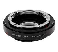 Fotodiox Pro Lens Mount Adapter Compatible with Miranda (Mir) Lenses on Canon EOS EF/EF-S Cameras