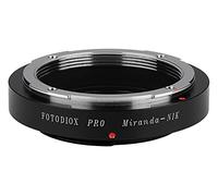 Fotodiox Pro Lens Mount Adapter Compatible with Miranda (Mir) Lenses on Nikon F-Mount Cameras