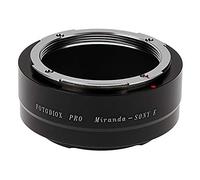 Fotodiox Pro Lens Mount Adapter Compatible with Miranda (Mir) Lenses on Sony E-Mount Cameras