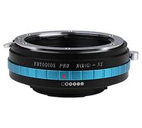 Fotodiox Pro Lens Mount Adapter Compatible with Nikon F-Mount G-Type Lenses on Samsung NX Mount Cameras