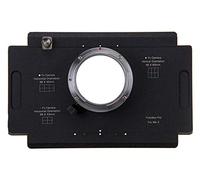 Fotodiox Pro Lens Mount Adapter Compatible with Nikon Z-Mount Cameras to Large Format 4x5 View Cameras with a Graflok Rear Standard - Shift/Stitch Adapter