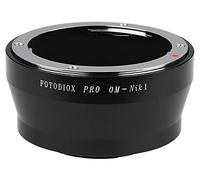 Fotodiox Pro Lens Mount Adapter Compatible with Olympus Om 35mm Film Lenses on Nikon 1-Mount Cameras