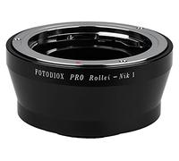 Fotodiox Pro Lens Mount Adapter Compatible with Rollei (QBM) 35mm Film Lenses on Nikon 1-Mount Cameras