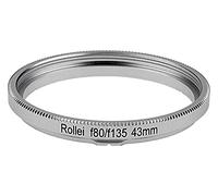Fotodiox Renforcent la Bague, baïonnette III (Bay 3) - Adaptateur de Filtre pour 43 mm pour Rolleiflex Rollei Tlrs avec 80 mm F2.8 Prendre Objectif
