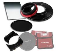 Fotodiox WPFA-PN714-Esntl6SE WonderPana 66 FreeArc ND 0.6SE Kit Essentiel - Rotatif Porte-filtre, Bouchon d’Objectif, et Filtres Pro 6.6"x8.5" 0.6 (2-stop) Soft Edge Grad ND et 145mm ND16 (4-Stop) pour l’objectif Panasonic Lumix G Vario 7-14mm f/4.0
